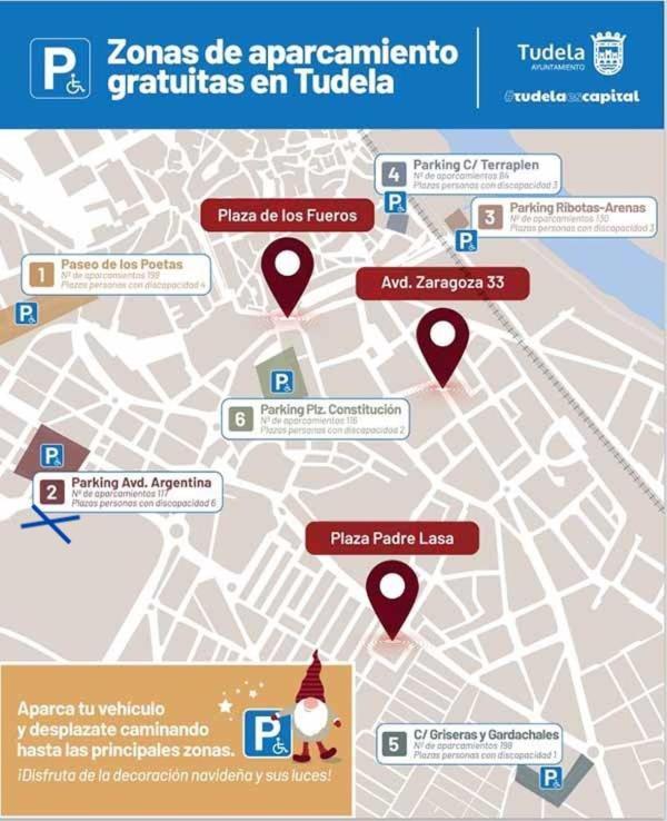 Casa Zurradores Tudela Exteriér fotografie